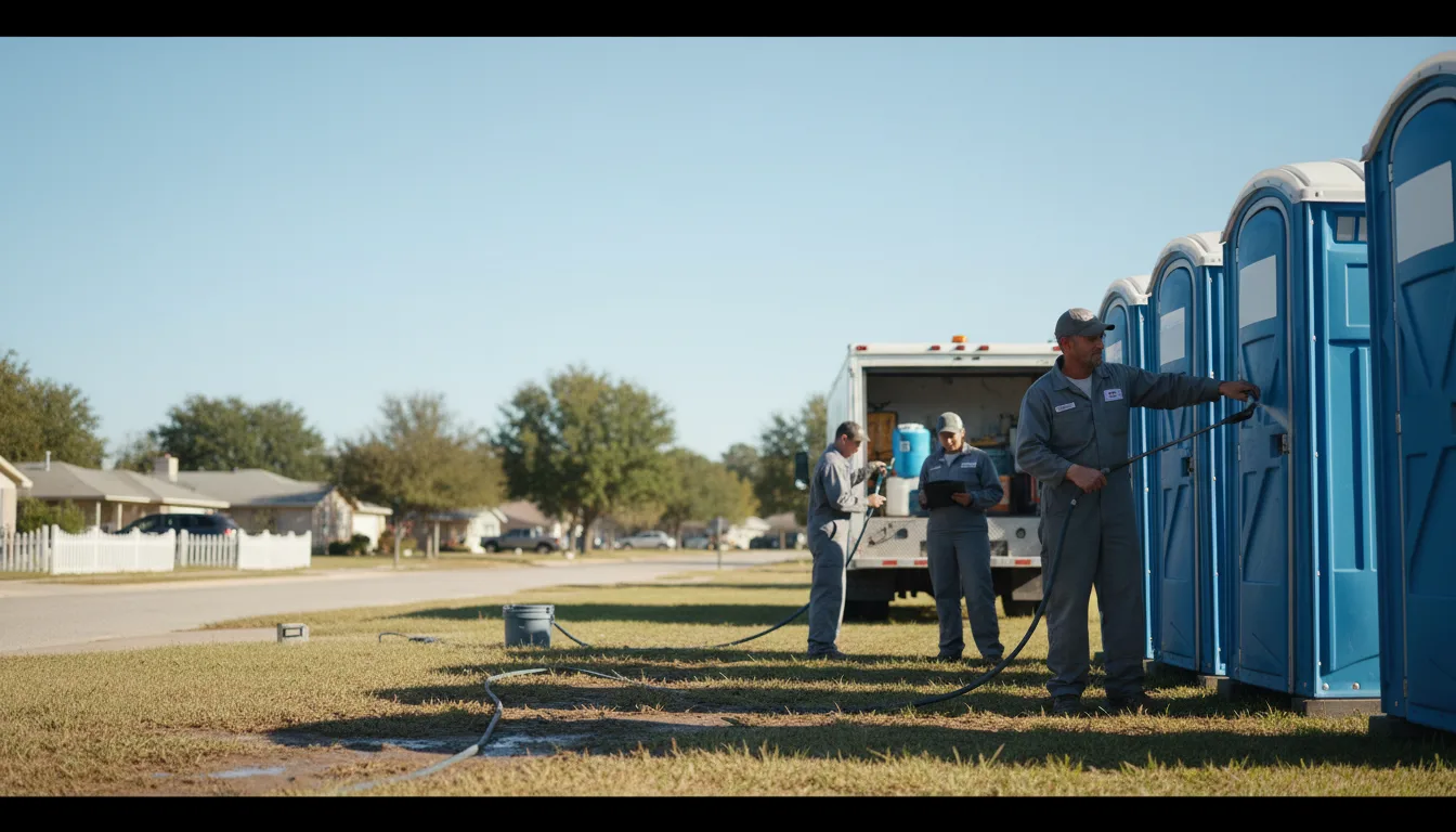 Long-Term Portable Toilet Rental in Greenwell Springs, LA near me